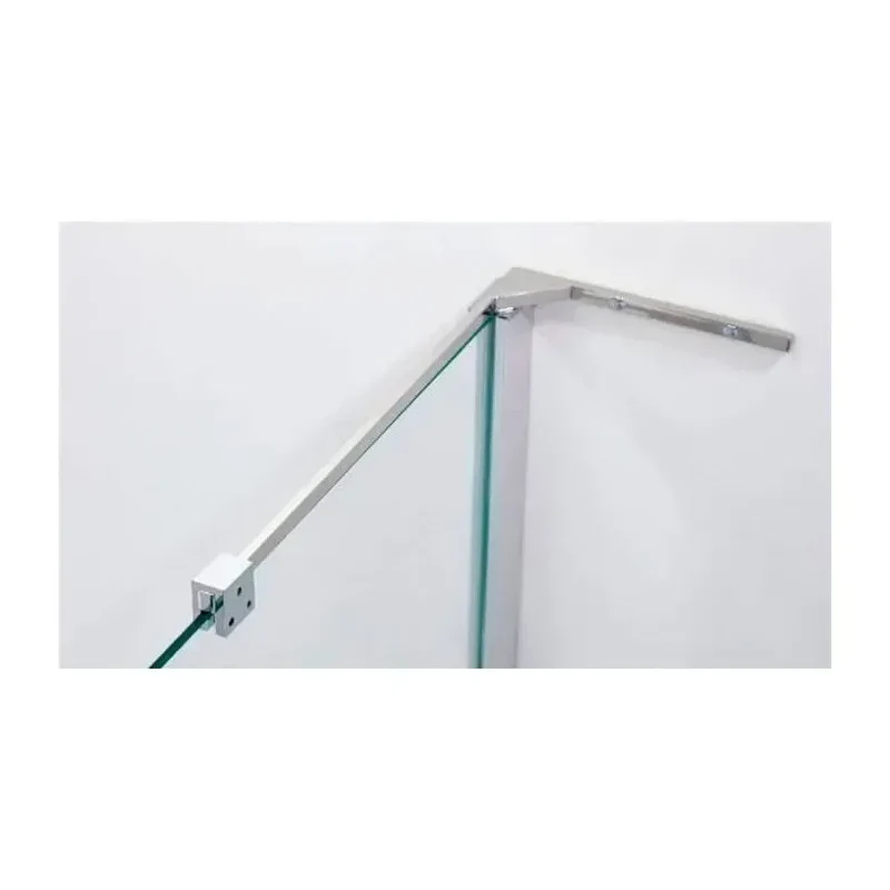 Mampara Frontal con Panel Fijo SCREEN GME – Vidrio Templado 8mm, Antical EnduroShield, Ajustable 68-118cm