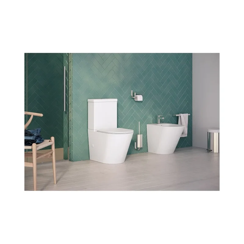 Inodoro Completo de Suelo Venecia Fossil Natura Blanco Mate
