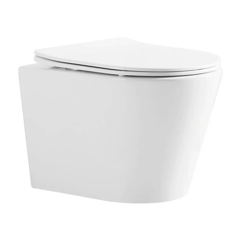 Inodoro Suspendido Rimless Bolonia Fossil Natura Blanco Brillo