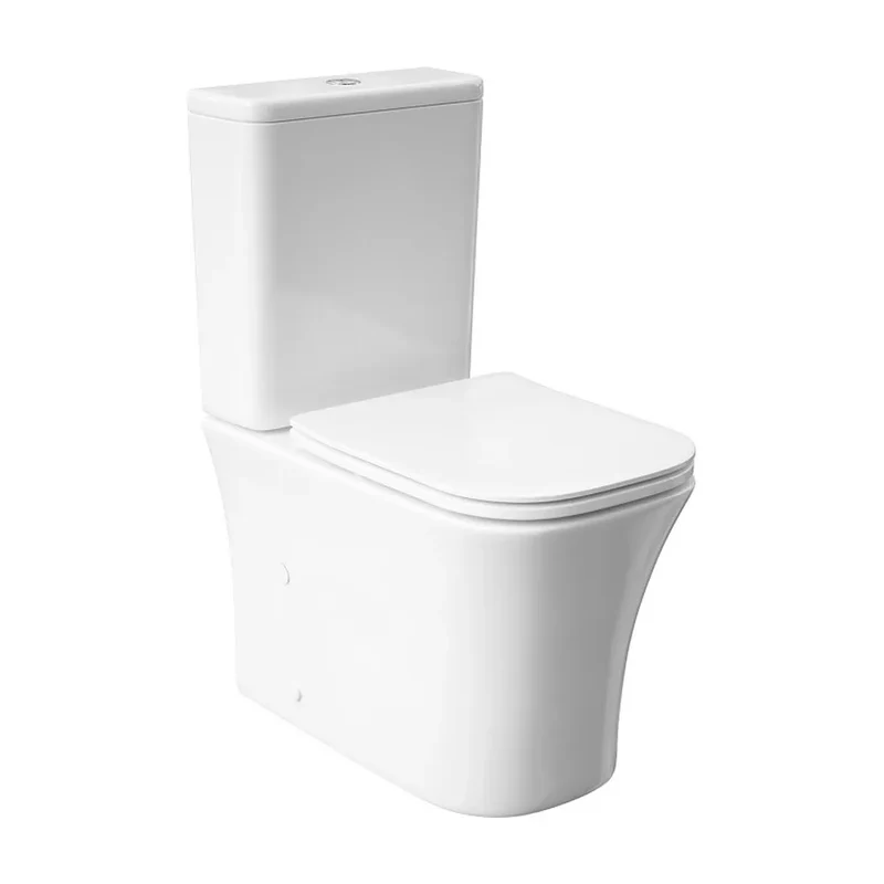 Inodoro Completo de Suelo Koa Fossil Natura Blanco Brillo