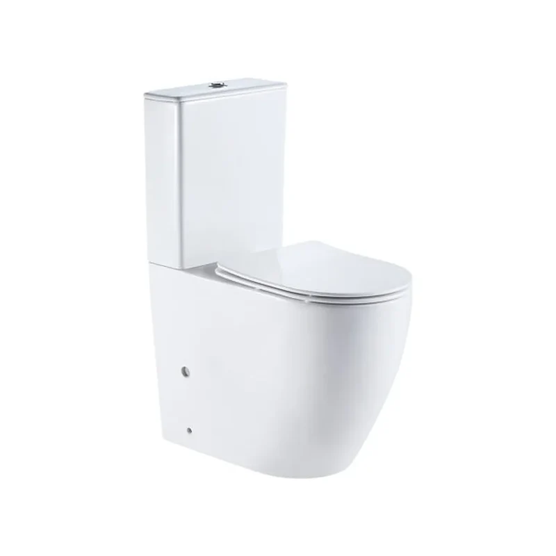 Inodoro Completo de Suelo Jena Fossil Natura Blanco Brillo