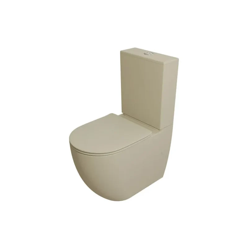 Inodoro Completo de Suelo Gales Fossil Natura Blanco