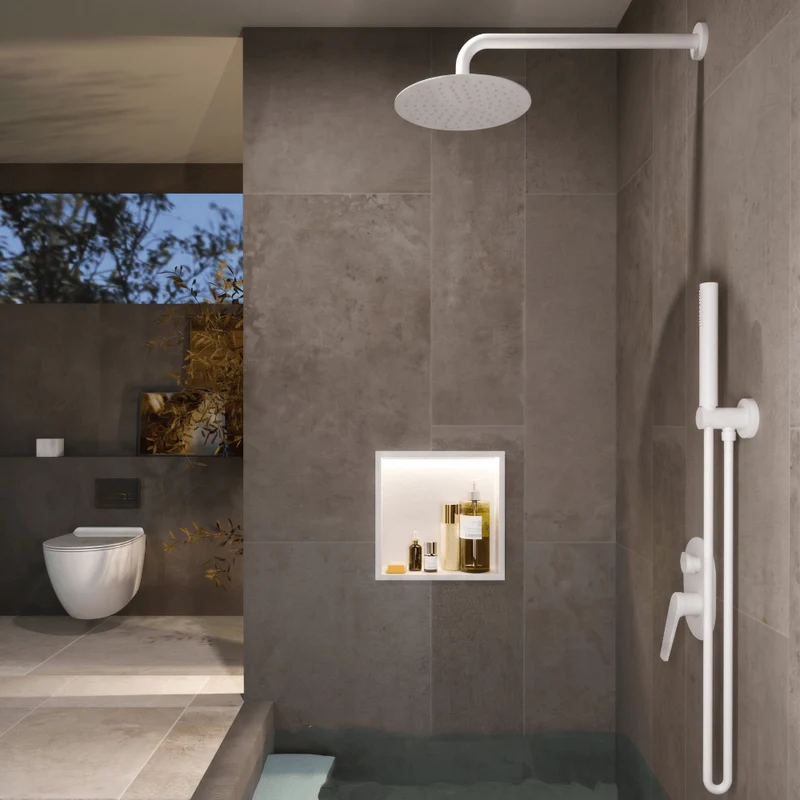 Hornacina de ducha INDIC con LED blanco