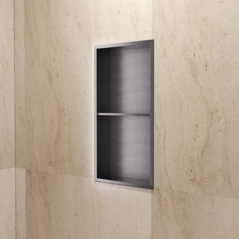 Hornacina de ducha ARTIC black gun metal