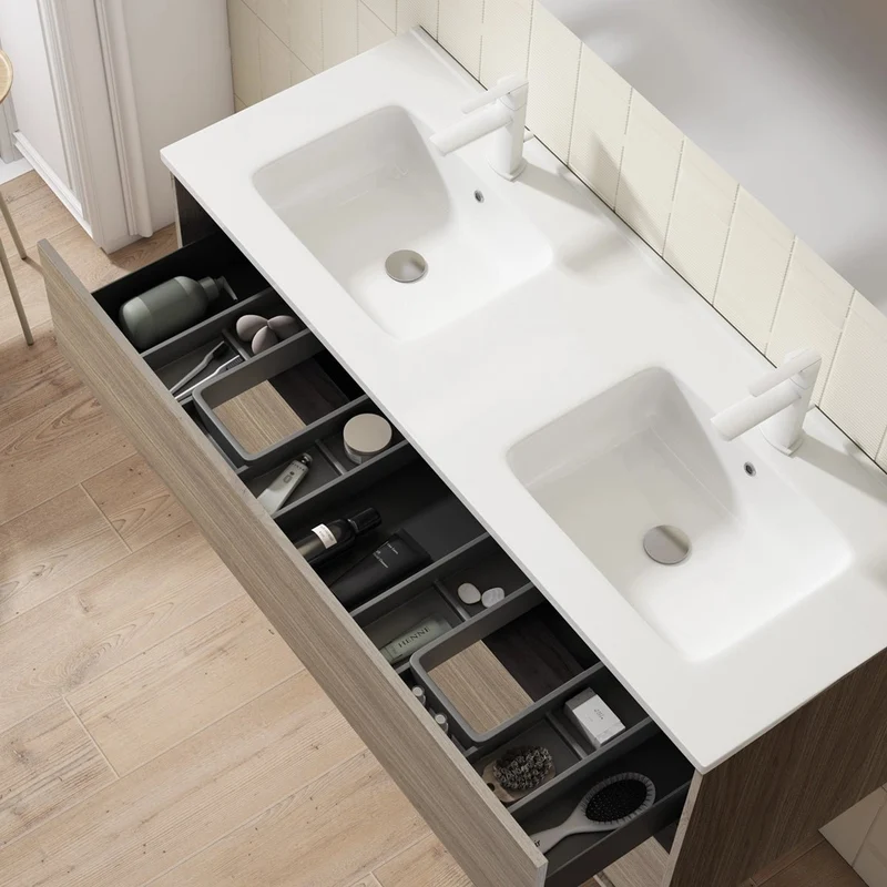 Mueble para baño con lavabo Frame top
