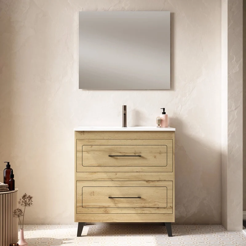 Mueble baño vintage top