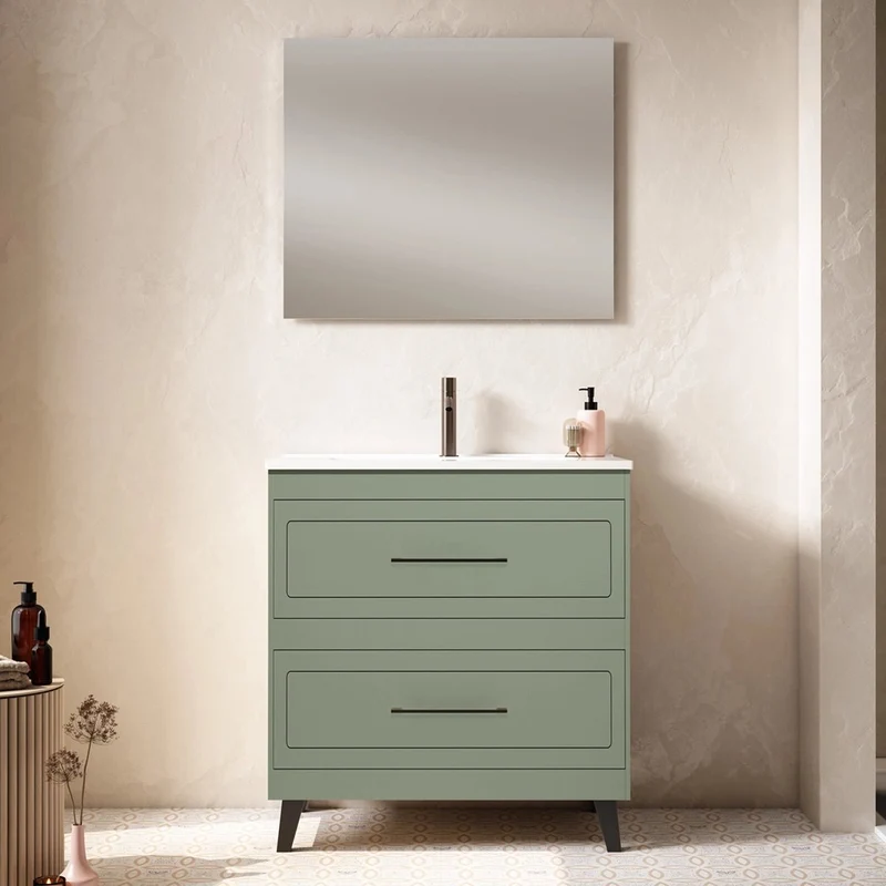 Mueble baño vintage top