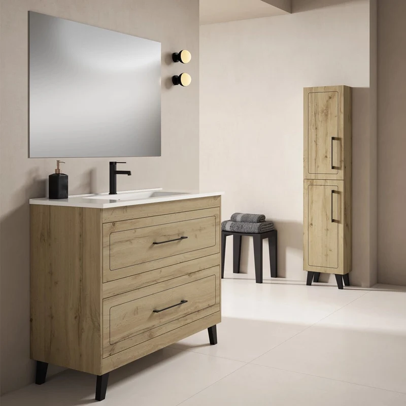 Mueble baño vintage top