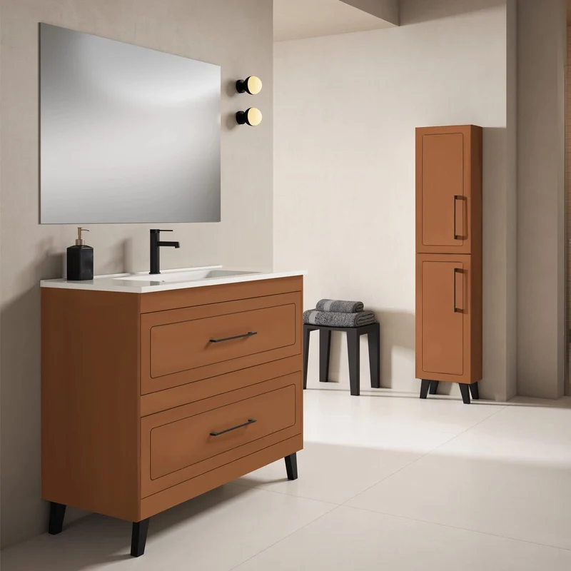 Mueble baño vintage top