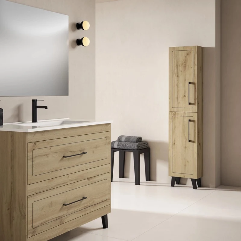 Mueble auxiliar cuarto de baño Vintage top