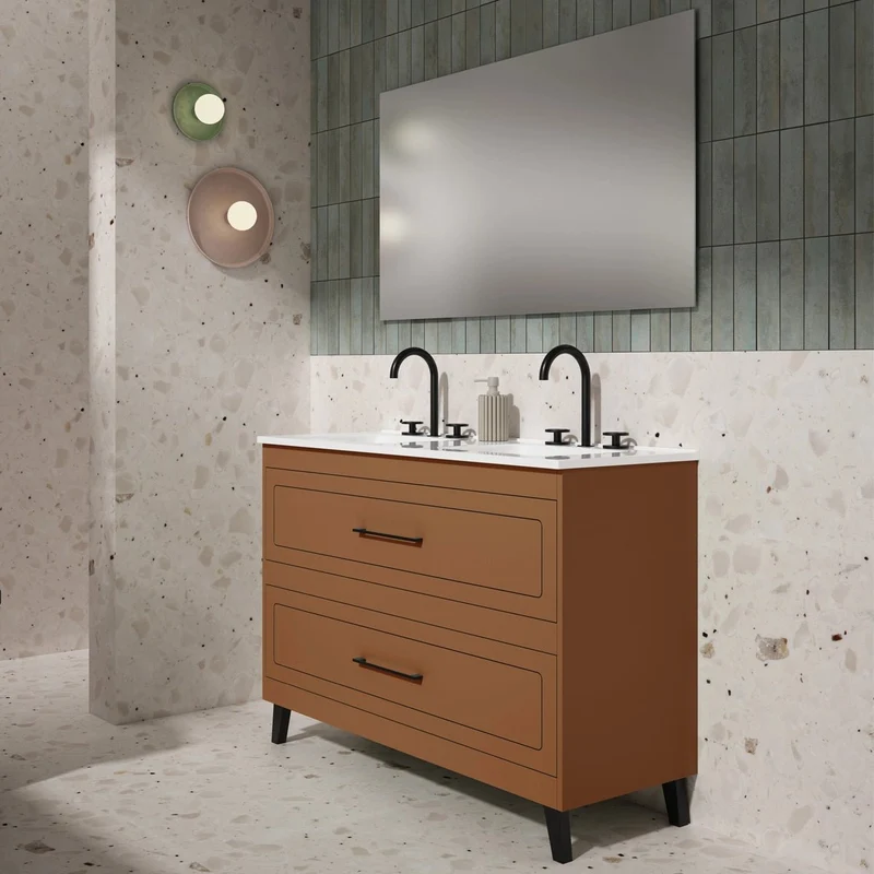 Mueble para baño con cajones Vintage top