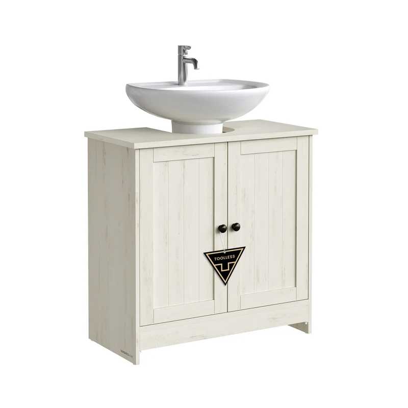 Armario bajo lavabo sin herramientas