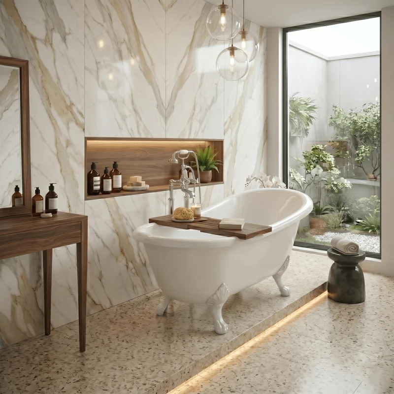 Bañera con patas VIRGINIA