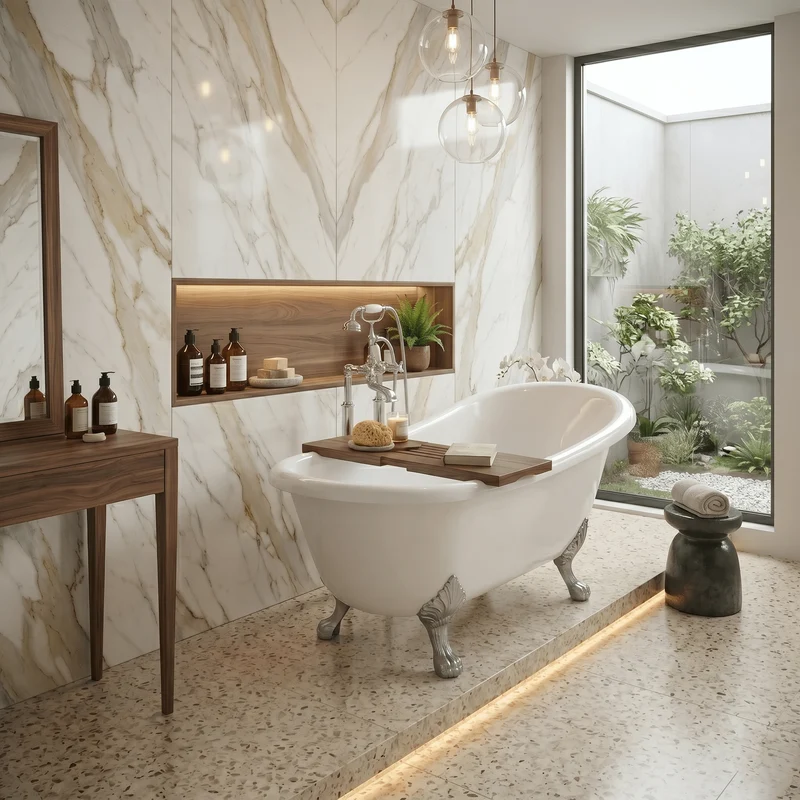 Bañera con patas VIRGINIA