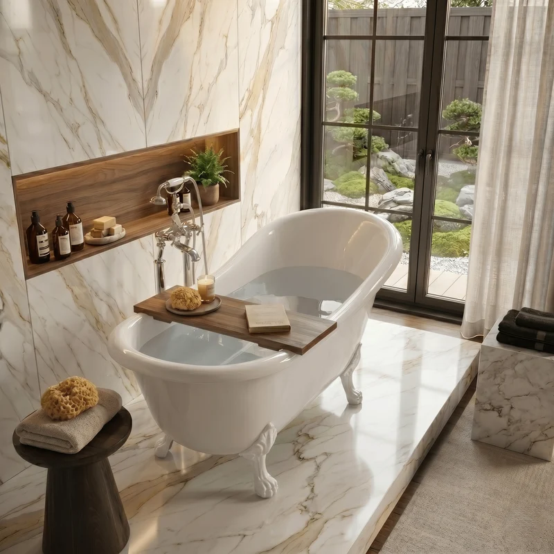 Bañera con patas VIRGINIA