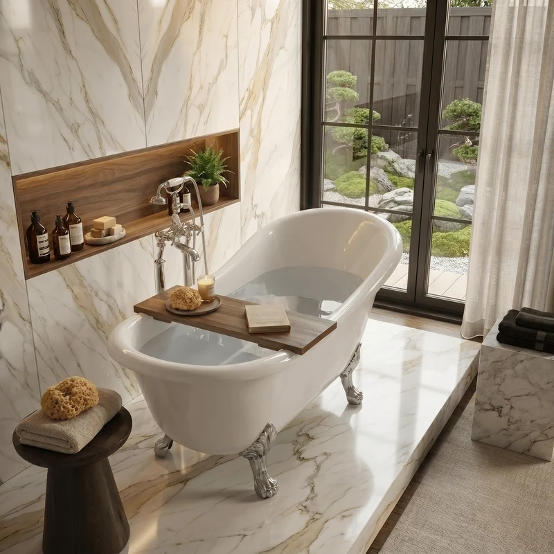 Bañera con patas VIRGINIA
