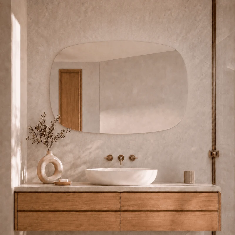 Espejo pared rectangular Apus Nol