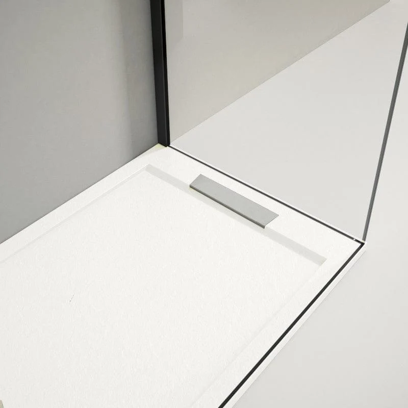 Plato de ducha resina LUX blanco