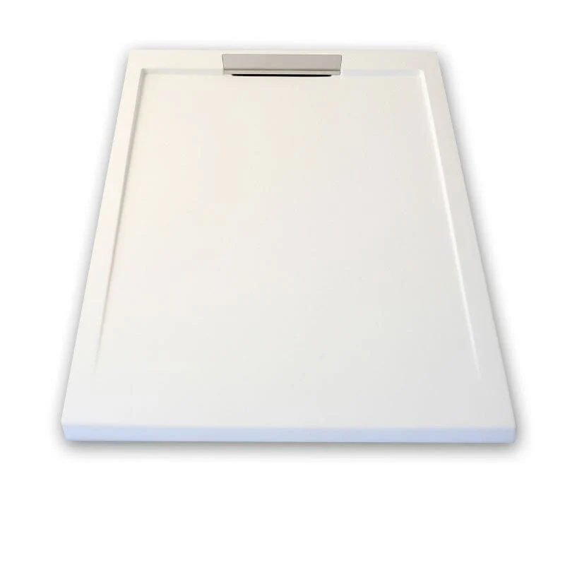 Plato de ducha resina LUX blanco
