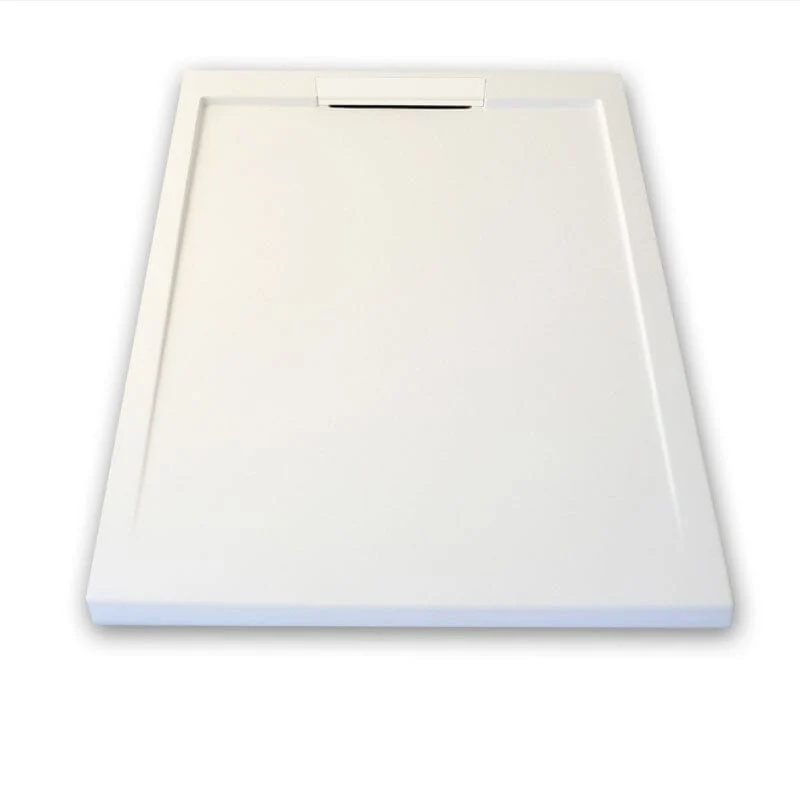 Plato de ducha resina LUX blanco