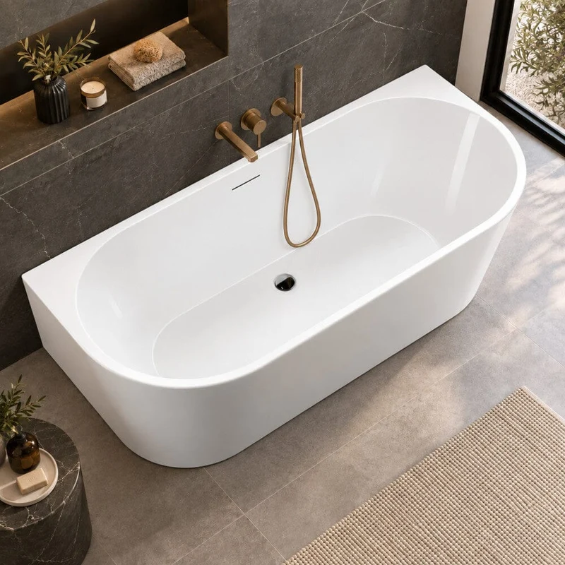 Bañera semi exenta MALAGA
