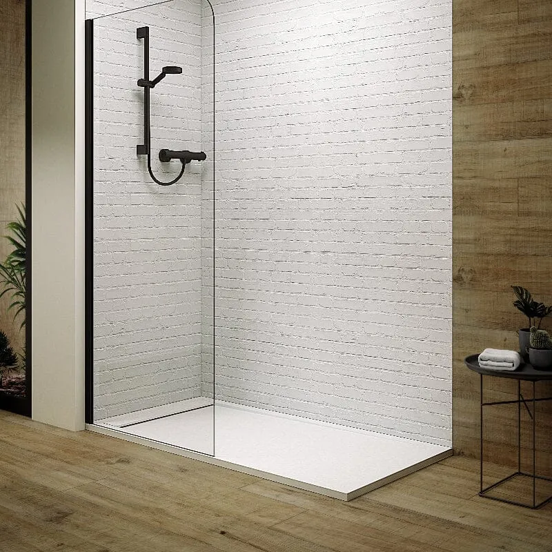 Oferta - Plato de ducha pizarra RIBERA blanco 90x130 cm
