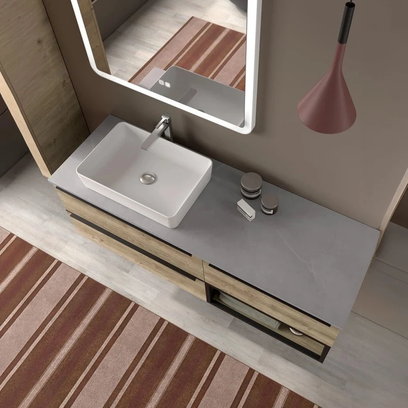 Encimera lavabo sobre mueble Mytho