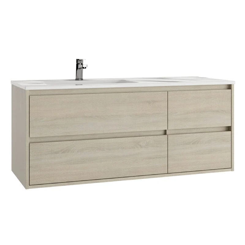 Mueble de Lavabo suspendido TUELA - 120 cm de ancho
