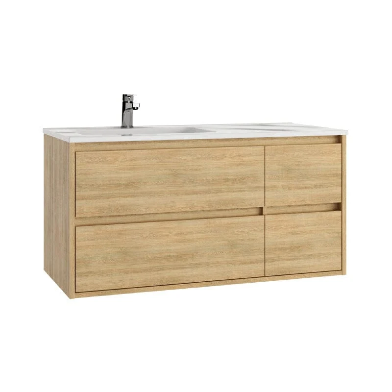 Mueble de Lavabo suspendido TUELA - 100 cm de ancho