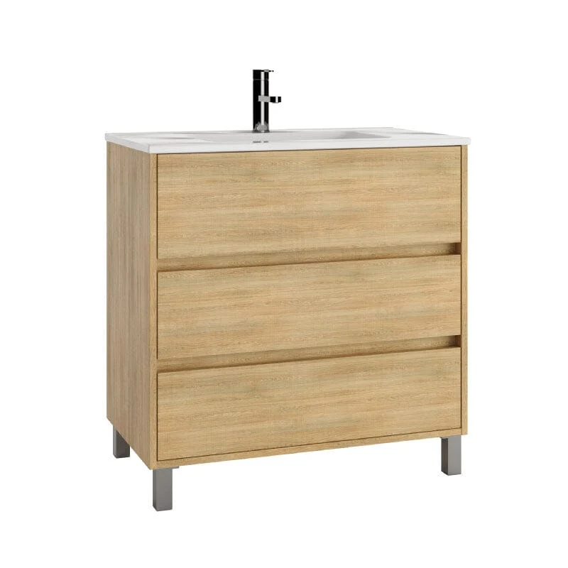 Mueble de Lavabo con Patas ALCOA - 80 cm de ancho
