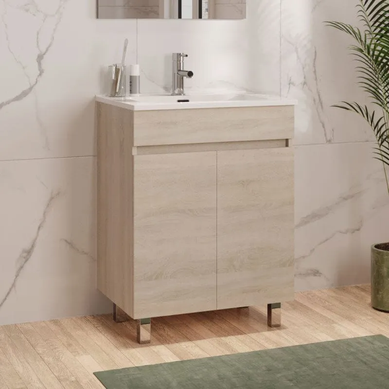 Mueble de Lavabo con Patas LUUP - 60 cm de ancho