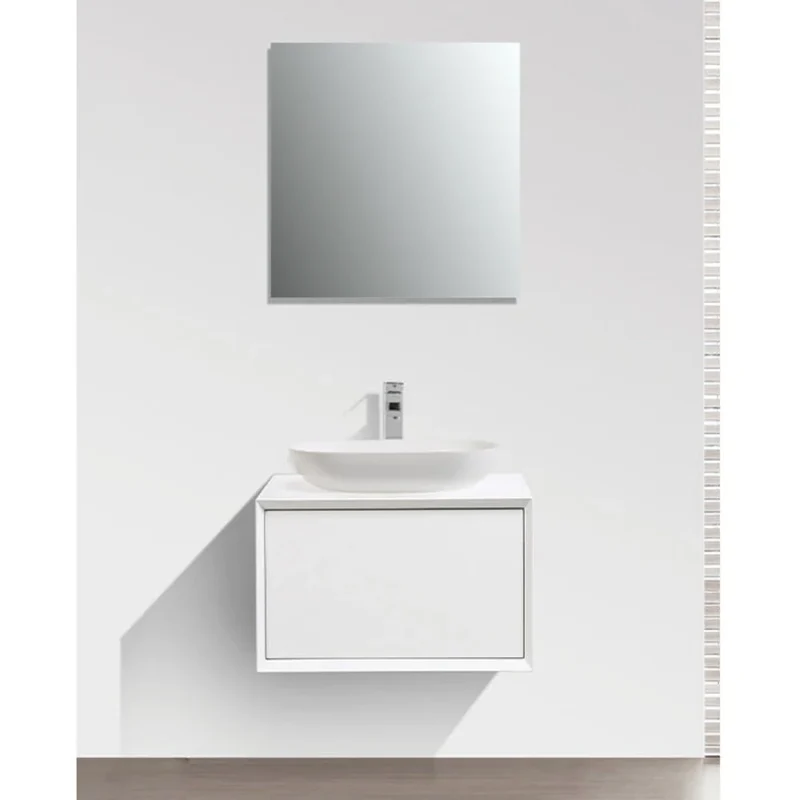 Mueble de baño MONTADO 60cm PALIO, blanco mate
