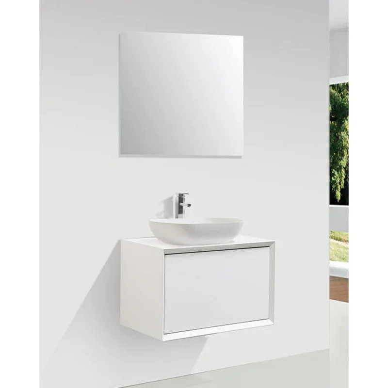 Mueble de baño MONTADO 60cm PALIO, blanco mate