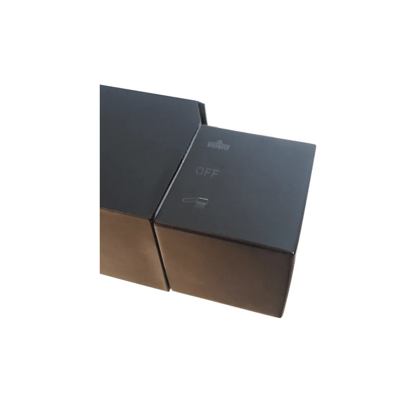 Columna de ducha termostática ACQUA negro mate, con tecnología Keepcool®