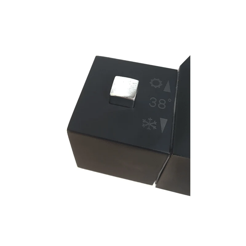 Columna de ducha termostática ACQUA negro mate, con tecnología Keepcool®