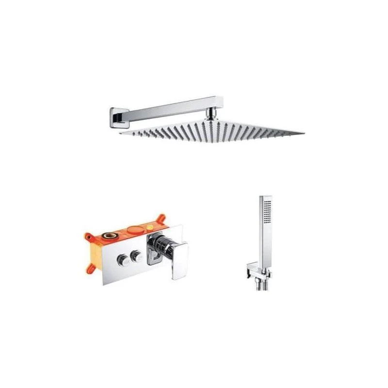 Oferta - Conjunto ducha monomando empotrado pared HACHE cromado