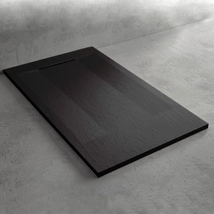 Plato de ducha pizarra SUEZ negro