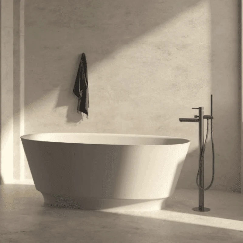 Bañera exenta Solid Surface moderna MARELIS