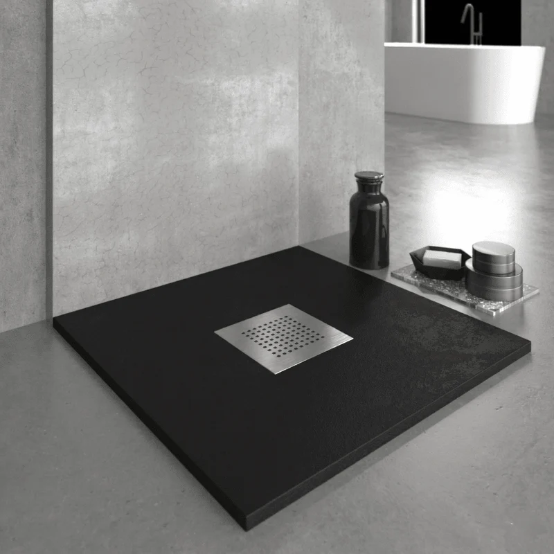 Plato de ducha resina SLATE negro