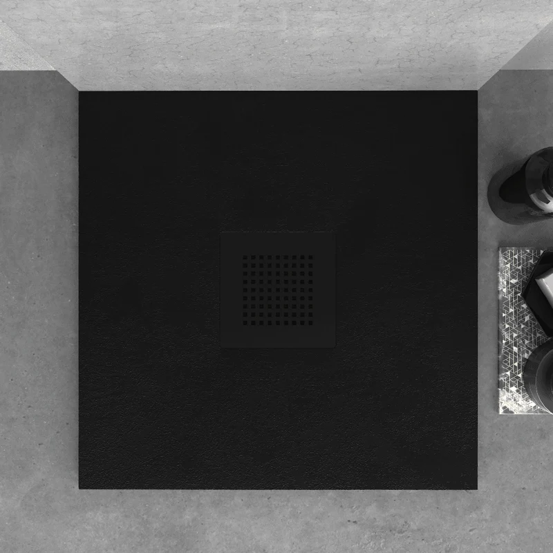 Plato de ducha resina SLATE negro