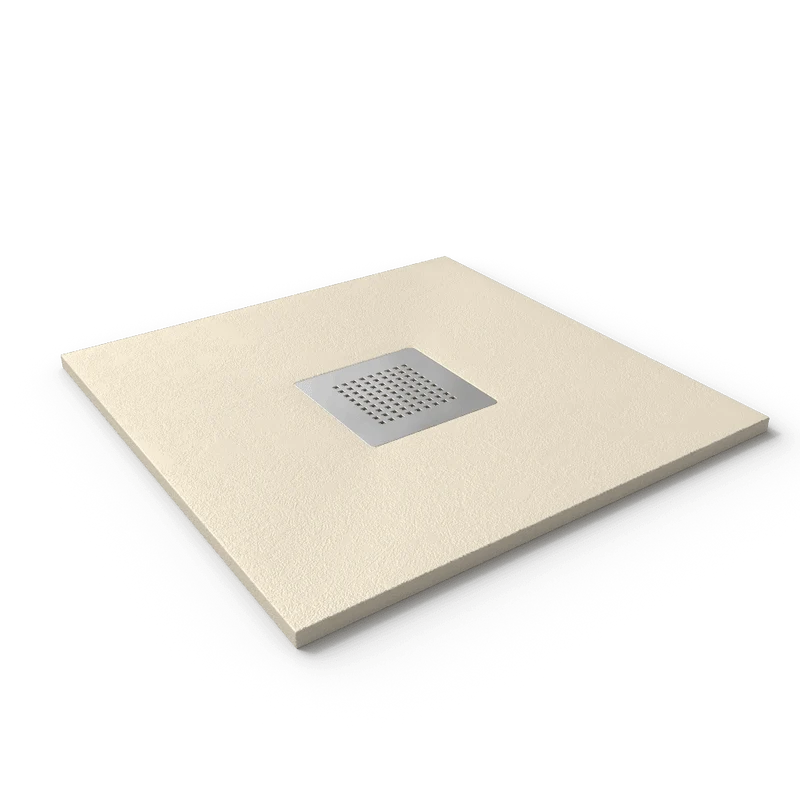 Plato de ducha resina SLATE crema