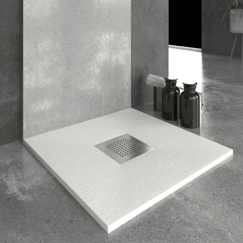 Plato de ducha resina SLATE blanco