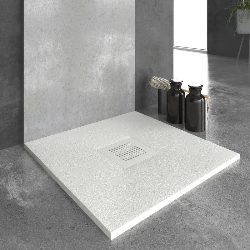 Plato de ducha resina SLATE blanco
