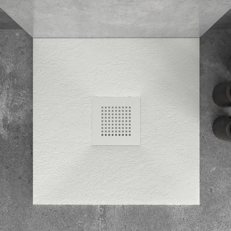 Plato de ducha resina SLATE blanco
