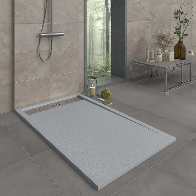 Plato de ducha resina ORION gris