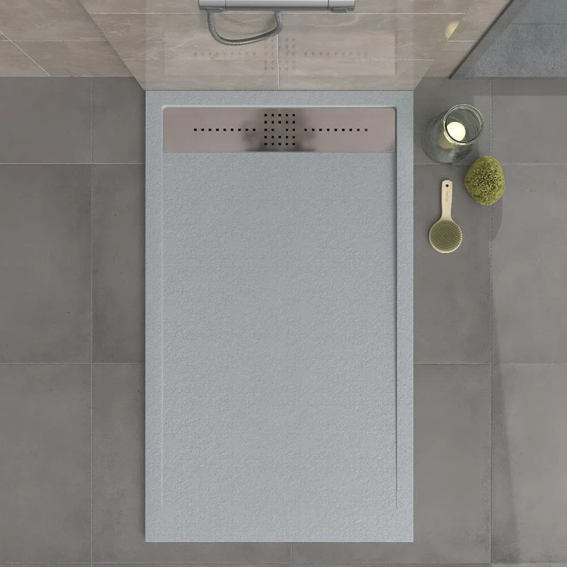 Plato de ducha resina ORION gris