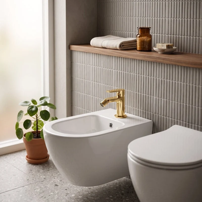 BUADES Grifo monomando TOKE-Bidet en ocho colores