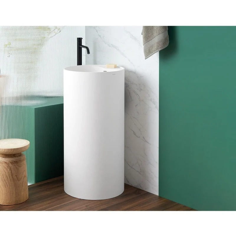 Lavabo con columna de diseño VISTABELLA