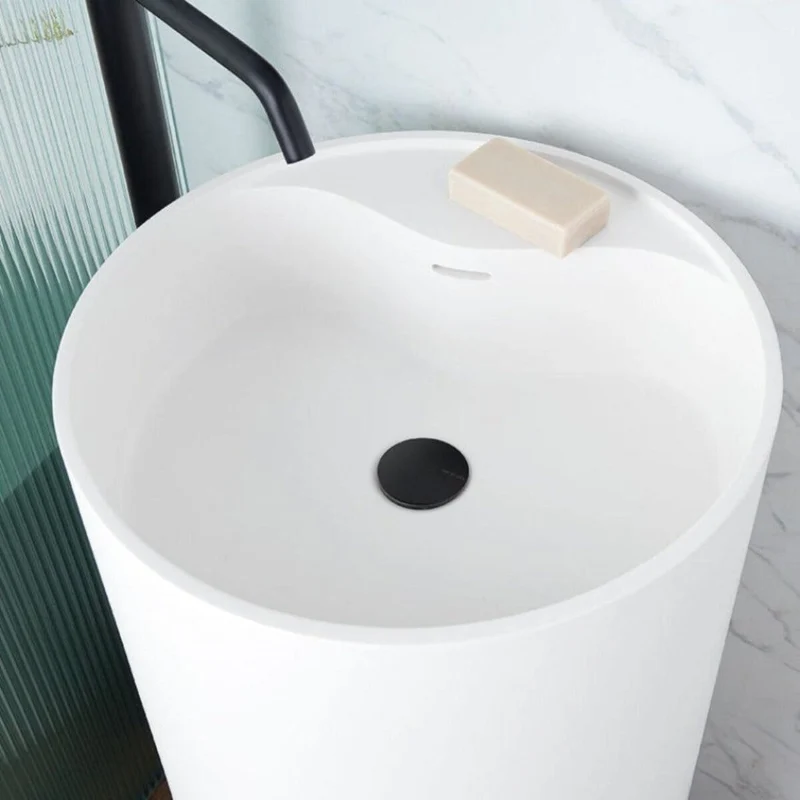 Lavabo con columna de diseño VISTABELLA