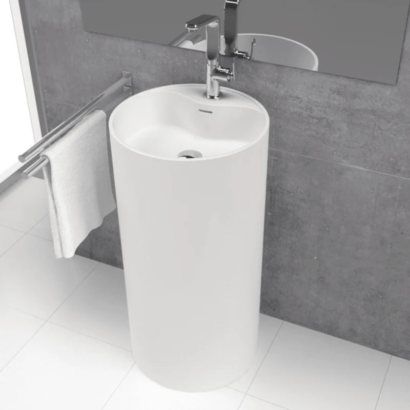 Lavabo con columna de diseño VISTABELLA